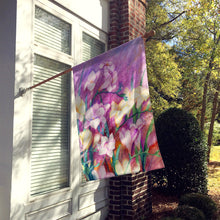 Load image into Gallery viewer, Freesias Flag Canvas House Size IBD0249CHF