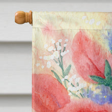 Load image into Gallery viewer, Roses Flag Canvas House Size IBD0251CHF