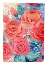 Load image into Gallery viewer, Roses Flag Canvas House Size IBD0251CHF