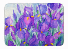 Load image into Gallery viewer, Purple Iris Machine Washable Memory Foam Mat IBD0256RUG