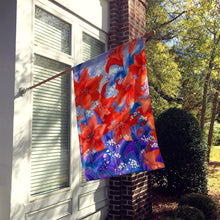 Load image into Gallery viewer, Lillies Flag Canvas House Size IBD0257CHF