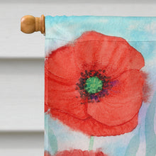 Load image into Gallery viewer, Poppies Flag Canvas House Size IBD0258CHF