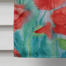 Load image into Gallery viewer, Poppies Flag Canvas House Size IBD0258CHF
