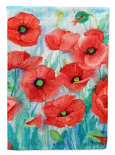 Load image into Gallery viewer, Poppies Flag Canvas House Size IBD0258CHF