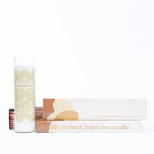 Load image into Gallery viewer, LIFE'S SHORT, BURN THE CANDLE. - 40 strike XL matches