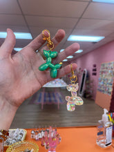 Load image into Gallery viewer, Gold Hardware Balloon Animal Keychain