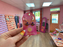 Load image into Gallery viewer, Football Charm Earrings