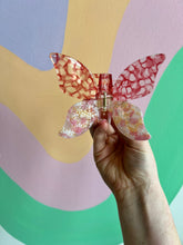 Load image into Gallery viewer, Two-Tone Butterly Hair Claw
