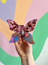 Load image into Gallery viewer, Two-Tone Butterly Hair Claw