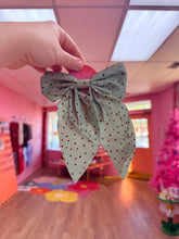 Load image into Gallery viewer, Polka Dot Hair Bow Clip