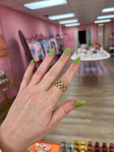Load image into Gallery viewer, Chunky Sparkle Titanium Ring