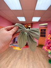 Load image into Gallery viewer, Polka Dot Hair Bow Clip