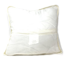 Load image into Gallery viewer, Tache Cotton Ivory White Paisley Damask Matelassé Powder Snow Cushion Covers / Euro Sham (JHW-643)