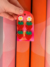 Load image into Gallery viewer, Strawberry Large Dangles