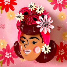 Load image into Gallery viewer, Rosita Brooch by Marla VonDuta x Lipstick &amp; Chrome