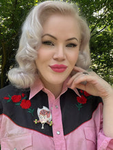 Load image into Gallery viewer, Darla the Cowgirl Brooch by Marla VonDuta x Lipstick &amp; Chrome