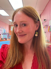 Load image into Gallery viewer, Avocado Toast Beaded Earrings