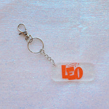 Load image into Gallery viewer, Zodiac Keychain-Orange