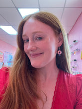 Load image into Gallery viewer, Beaded Donut Earrings