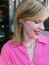 Load image into Gallery viewer, Dangling Carrot Earrings