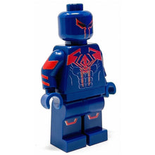 Load image into Gallery viewer, Spidey 2099 Custom Minifig made using LEGO parts - B3 Customs
