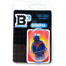 Load image into Gallery viewer, Spidey 2099 Custom Minifig made using LEGO parts - B3 Customs