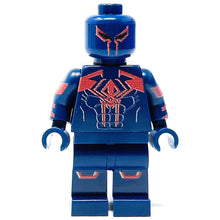 Load image into Gallery viewer, Spidey 2099 Custom Minifig made using LEGO parts - B3 Customs