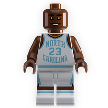 Load image into Gallery viewer, MJ #23 UNC Basketball Player Minifig