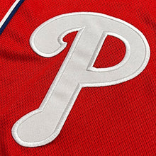 Load image into Gallery viewer, Philadelphia Phillies Red Logo Baseball Jersey