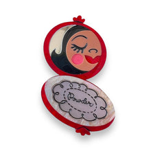 Load image into Gallery viewer, Secret Admirer Brooch RED by Asia Ellington x Lipstick &amp; Chrome