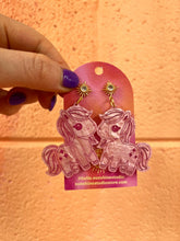 Load image into Gallery viewer, Pink Pony Chappell Roan Earrings