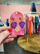 Load image into Gallery viewer, Lovey Beaded Earrings