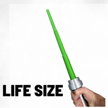 Load image into Gallery viewer, Life-Size Brick Blade with Retractable Green Blade / Cosplay