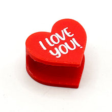 Load image into Gallery viewer, I Love You Heart Minifig Costume Part [3D Printed]