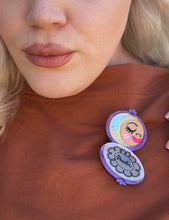 Load image into Gallery viewer, Secret Admirer Brooch LILAC by Asia Ellington x Lipstick &amp; Chrome