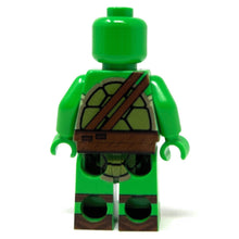 Load image into Gallery viewer, Leo Blue Fighter Turtle - Custom Minifig made using LEGO parts