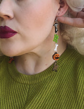 Load image into Gallery viewer, Trick or Treat Earrings by Lipstick &amp; Chrome