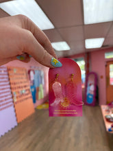 Load image into Gallery viewer, “Blushing Books” Earrings