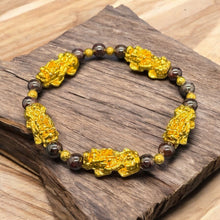 Load image into Gallery viewer, Natural Garnet Luck &amp; Good Fortune Bracelet