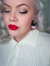 Load image into Gallery viewer, Frosty Friends Earrings by Lipstick &amp; Chrome