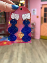 Load image into Gallery viewer, Squiggle Acrylic Earrings