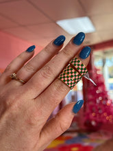 Load image into Gallery viewer, Pink &amp; Green Titanium Ring