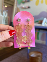 Load image into Gallery viewer, Squiggle Cutie Acrylic Earrings