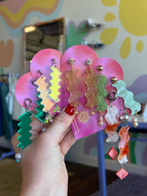 Load image into Gallery viewer, Squiggle Cutie Acrylic Earrings