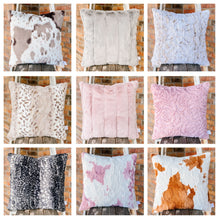 Load image into Gallery viewer, Finished 18x18 Pillow Cover with Invisible Zipper