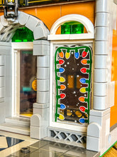 Load image into Gallery viewer, Christmas Lights 4x6 Glass Window made with LEGO part - B3 Customs