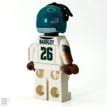 Load image into Gallery viewer, #26 RB Barkley Eagles Football Player Minifig made using LEGO parts - B3 Customs