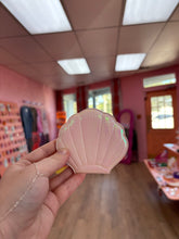 Load image into Gallery viewer, Seashell Travel Mirror