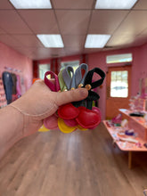 Load image into Gallery viewer, Puffy Cherry Keychain