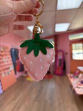 Load image into Gallery viewer, Strawberry Tassle Keychain